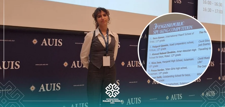 Sara Samer Ranks Top 10 in National Speaking Competition