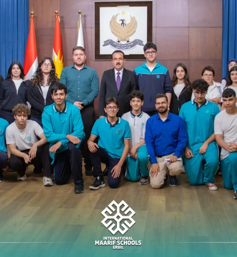 Our Students Visited Governor Mr. Omed Khosnaw