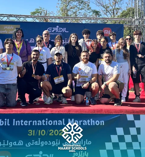 Our Students and Teachers Hit the Track for the 12th International Marathon