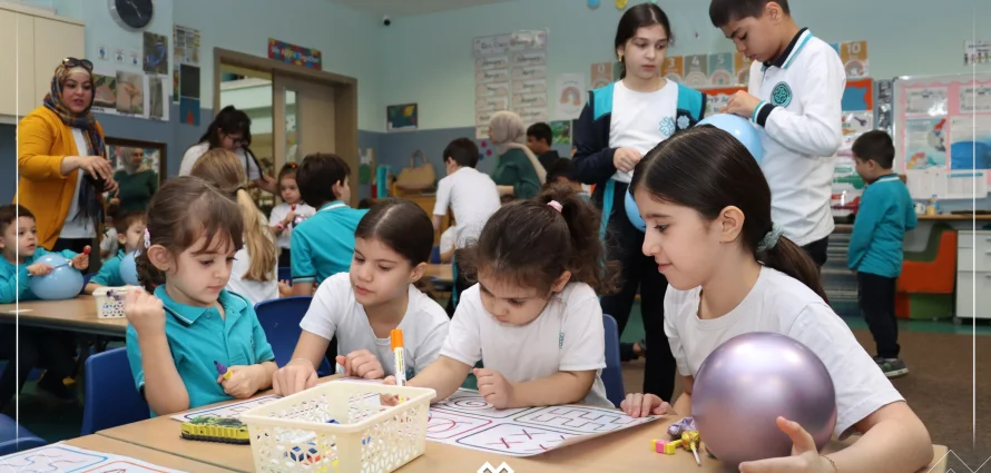 Grade 5 Visited Our Kindergarten Department